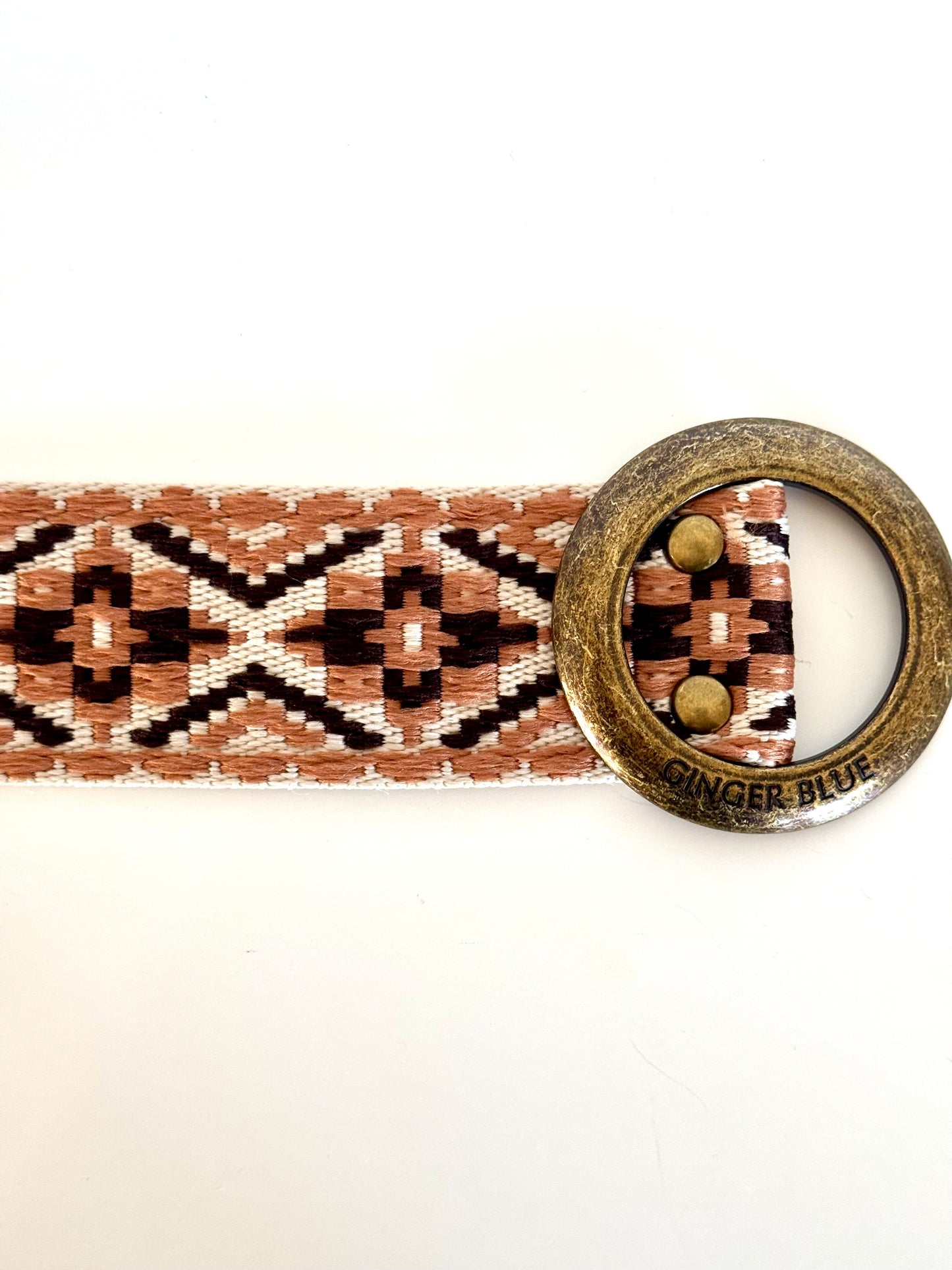 City Limits Belt | Dark Chocolate Brown + Camel |