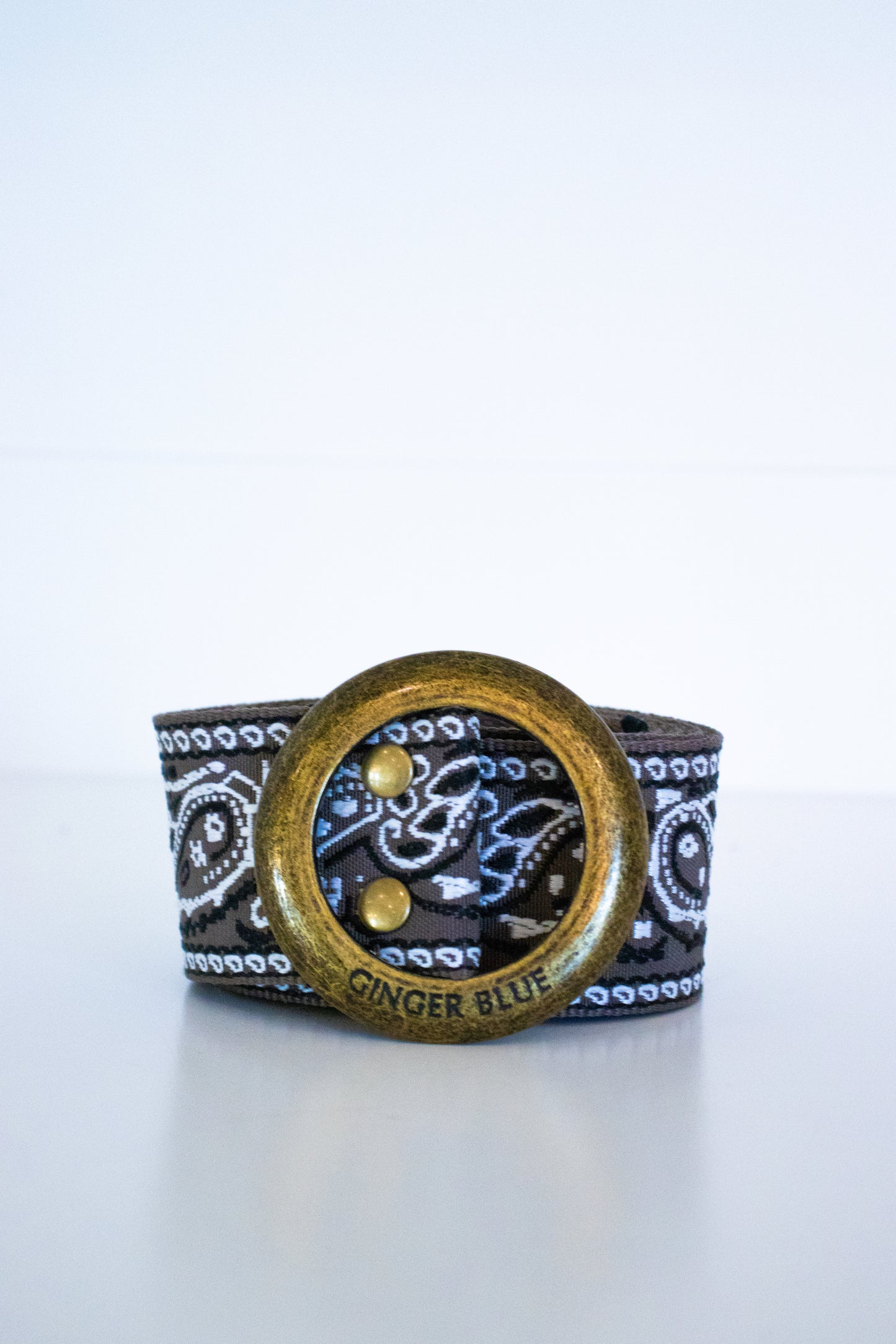 Paisley Please Belt | Greige |