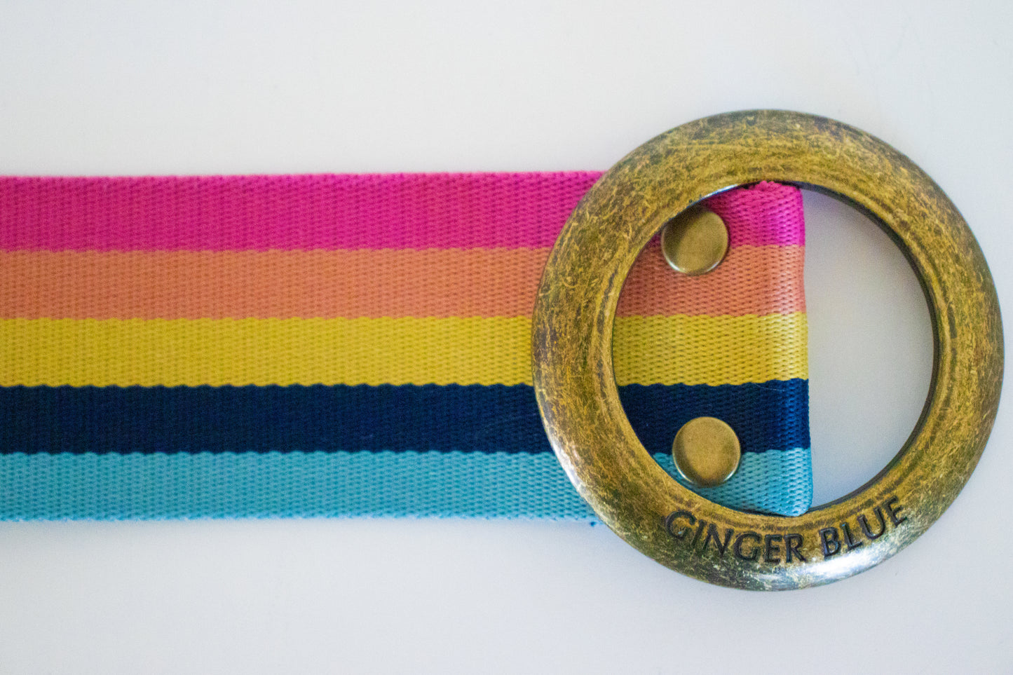 Simply Stripes Belt | Confetti |