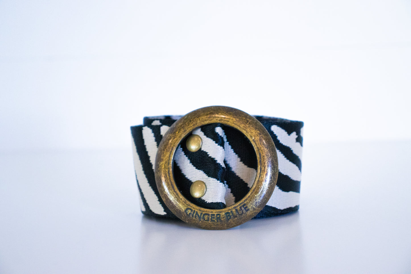 Wild Child Belt | Zebra |