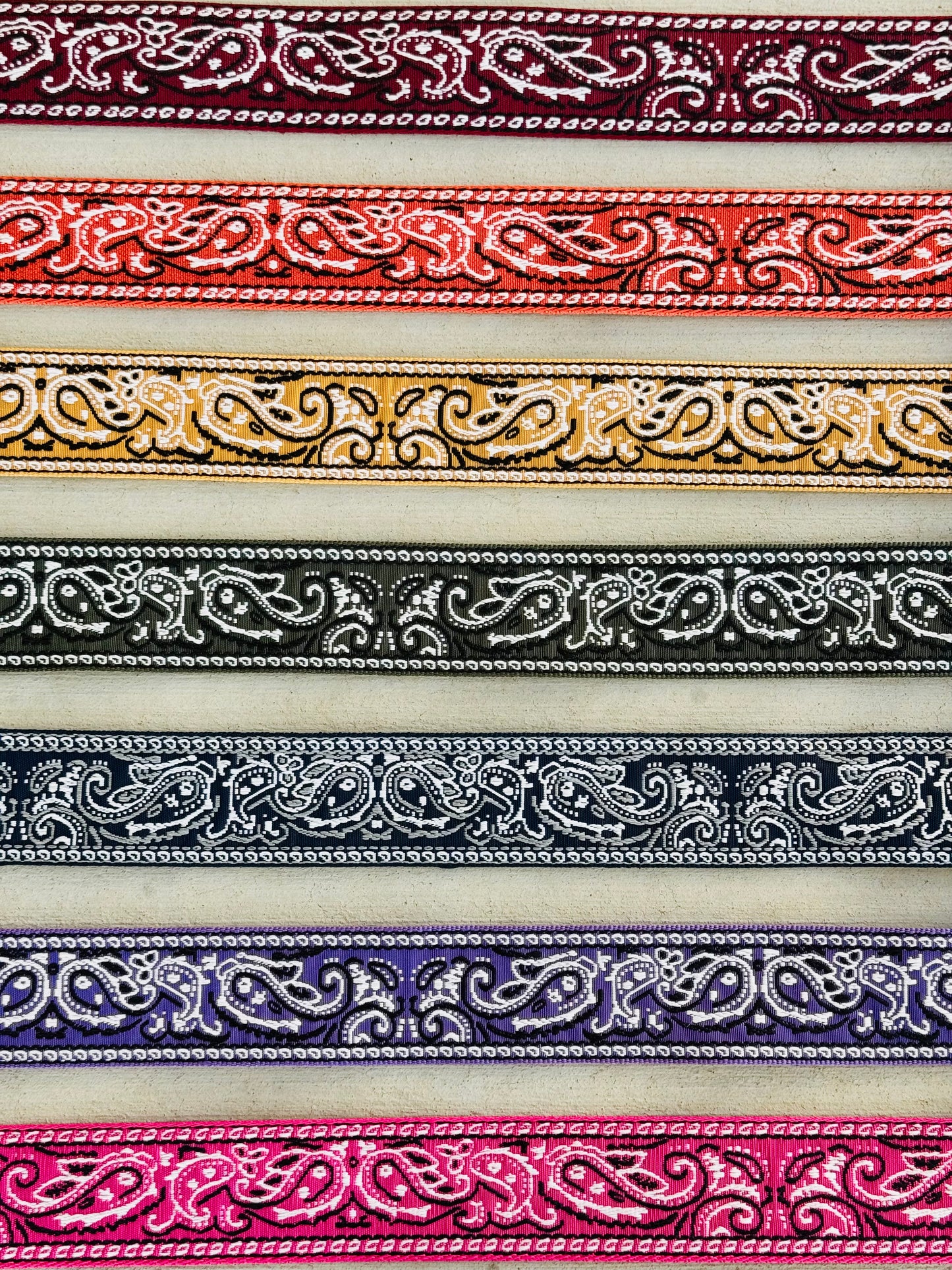 Paisley Please Belt | Navy |