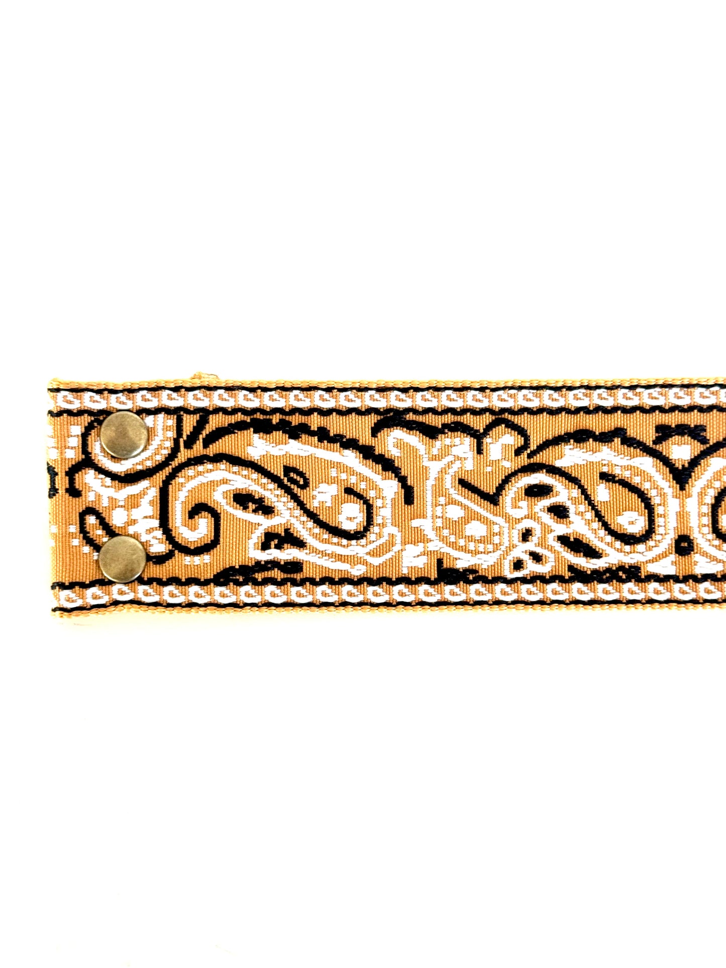Paisley Please Belt Strap | Mustard Yellow |