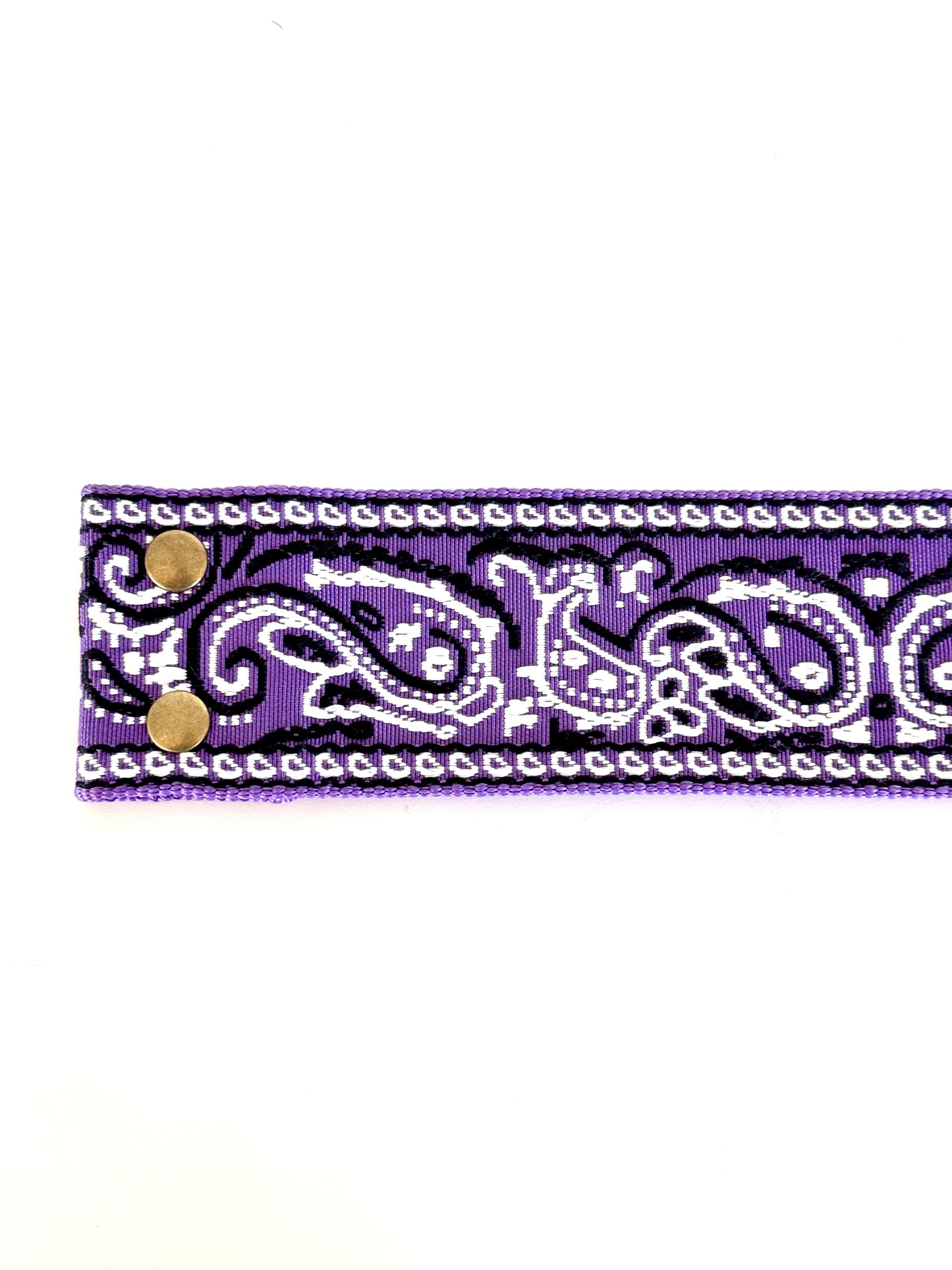 Paisley Please Belt Strap | Purple |