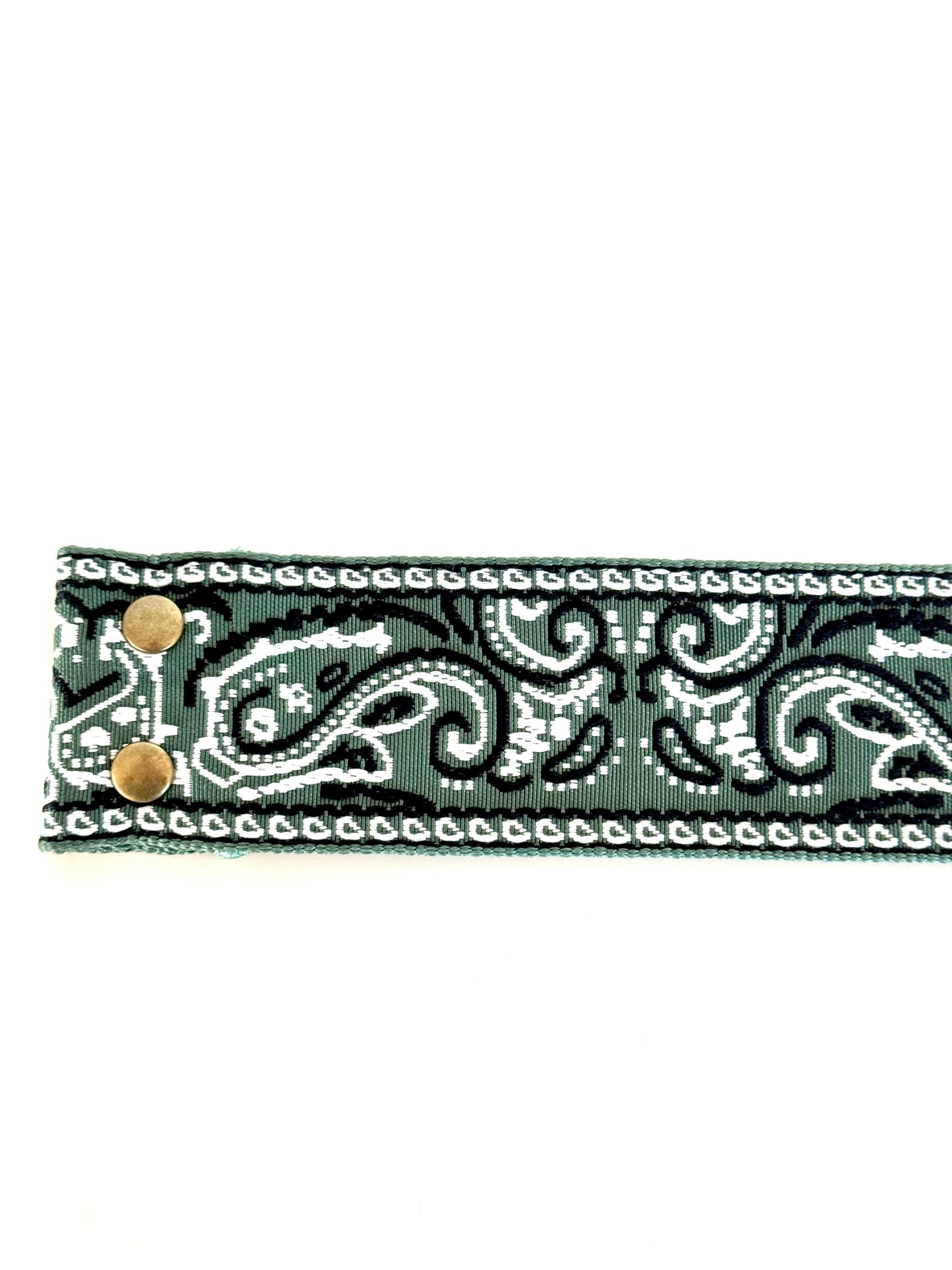 Paisley Please Belt Strap | Sage Green |